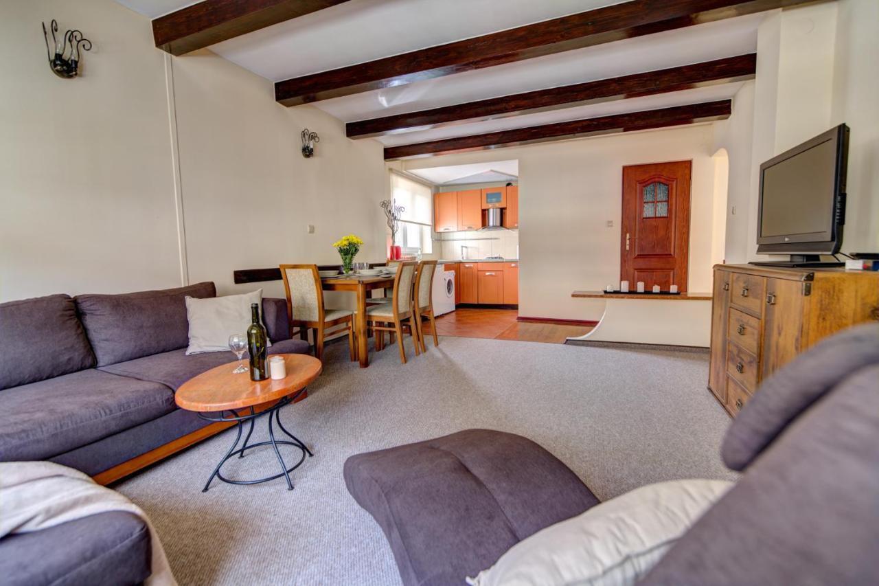 Krynica Apartamenty 100M Duzy Apartament, Salon + 3 Sypialnie Przy Deptaku Exteriör bild
